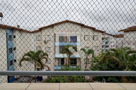 Vista Sala de apartamento para alugar com 3 quartos, 60m² em Antártica, Praia Grande