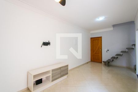 Sala de apartamento para alugar com 3 quartos, 160m² em Vila Scarpelli, Santo André