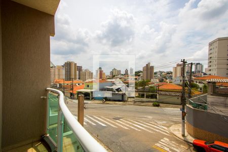 Varanda do quarto 1 de apartamento para alugar com 3 quartos, 160m² em Vila Scarpelli, Santo André