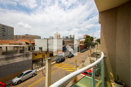 Varanda do quarto 1 de apartamento para alugar com 3 quartos, 160m² em Vila Scarpelli, Santo André