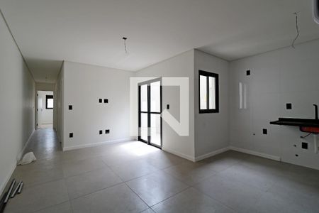 Sala de apartamento à venda com 3 quartos, 70m² em Campestre, Santo André