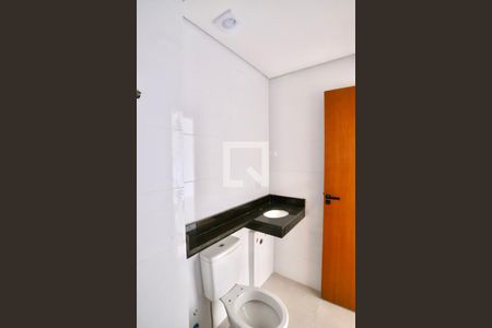 Banheiro de kitnet/studio à venda com 1 quarto, 25m² em Vila Regente Feijó, São Paulo