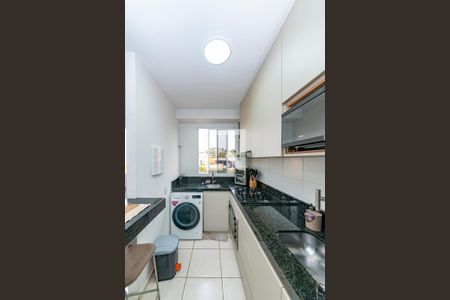 Cozinha de apartamento à venda com 2 quartos, 54m² em Palmeiras, Belo Horizonte