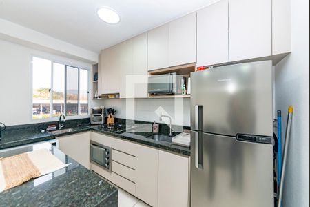 Cozinha de apartamento à venda com 2 quartos, 54m² em Palmeiras, Belo Horizonte