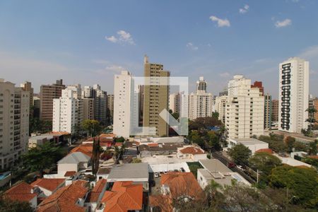 Vista Varanda - Sala de apartamento para alugar com 5 quartos, 552m² em Cambuí, Campinas