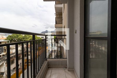 Sala Varanda de apartamento para alugar com 2 quartos, 55m² em São Cristóvão, Rio de Janeiro