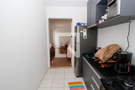 Cozinha de apartamento para alugar com 2 quartos, 52m² em Buritis, Belo Horizonte