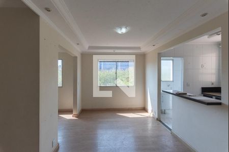 Sala de apartamento para alugar com 2 quartos, 70m² em Loteamento Country Ville, Campinas