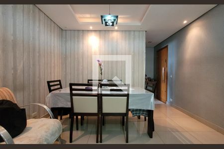 Sala de apartamento à venda com 3 quartos, 67m² em Vila Homero Thon, Santo André