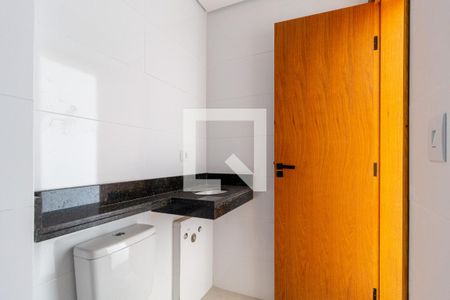 Banheiro de apartamento à venda com 1 quarto, 24m² em Vila Regente Feijó, São Paulo