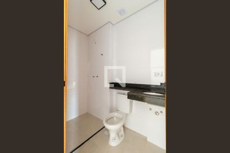 Banheiro de kitnet/studio à venda com 1 quarto, 25m² em Vila Regente Feijó, São Paulo