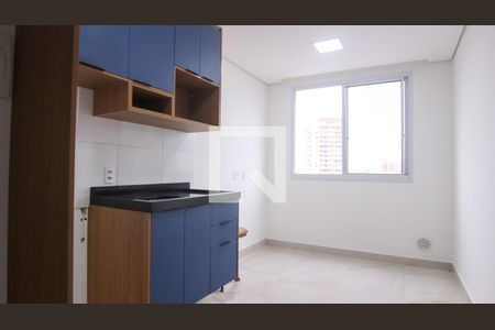 Sala/Cozinha  de apartamento para alugar com 1 quarto, 25m² em Vila Prudente, São Paulo