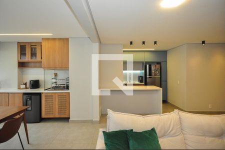 Sala de apartamento à venda com 3 quartos, 110m² em Vila Andrade, São Paulo