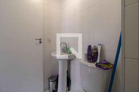 banheiro social_3 de apartamento à venda com 2 quartos, 38m² em Parque Fongaro, São Paulo