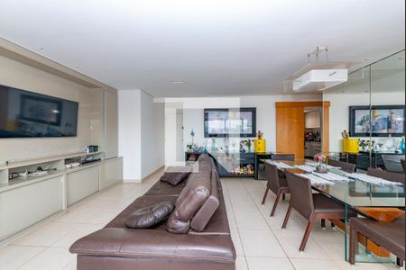 Sala de apartamento à venda com 4 quartos, 154m² em Vila da Serra, Nova Lima