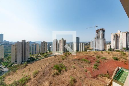 Varanda da Sala de apartamento à venda com 4 quartos, 154m² em Vila da Serra, Nova Lima