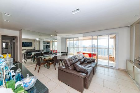 Sala de apartamento à venda com 4 quartos, 154m² em Vila da Serra, Nova Lima