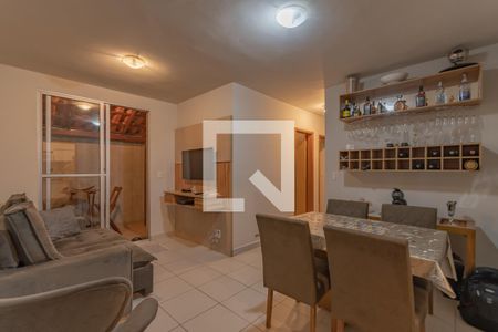 Sala de apartamento à venda com 3 quartos, 76m² em Venda Nova, Belo Horizonte