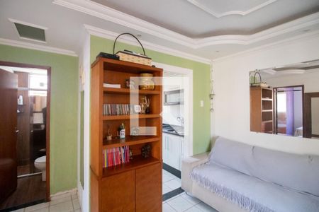 Sala de apartamento à venda com 2 quartos, 50m² em Senhora das Gracas, Betim