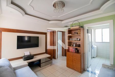 Sala de apartamento à venda com 2 quartos, 50m² em Senhora das Gracas, Betim