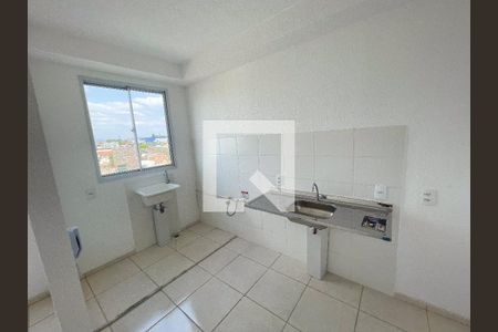 Cozinha de apartamento para alugar com 2 quartos, 47m² em Jardim Riacho das Pedras, Contagem