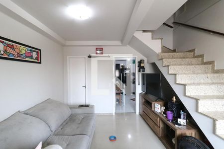 Sala de casa de condomínio à venda com 2 quartos, 69m² em Maria da Graça, Rio de Janeiro