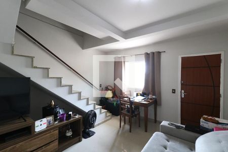 Sala de casa de condomínio à venda com 2 quartos, 69m² em Maria da Graça, Rio de Janeiro