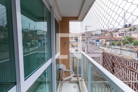 Varanda da Sala de apartamento para alugar com 2 quartos, 50m² em Cangaiba, São Paulo