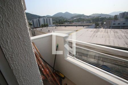 Varanda da Sala de apartamento à venda com 2 quartos, 48m² em Taquara, Rio de Janeiro