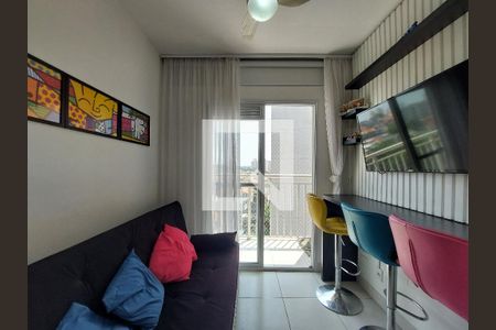 Sala de apartamento para alugar com 1 quarto, 31m² em Jardim Prudência, São Paulo