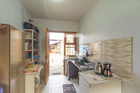 Cozinha de casa para alugar com 2 quartos, 44m² em Guajuviras, Canoas