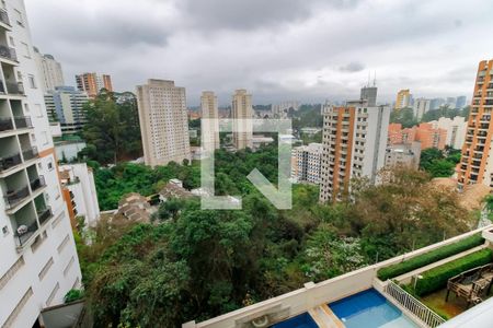 Vista da Varanda de apartamento à venda com 2 quartos, 64m² em Vila Andrade, São Paulo