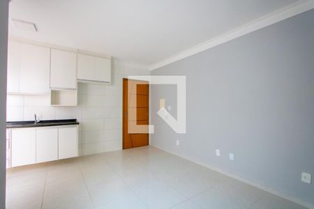 Sala de apartamento à venda com 2 quartos, 52m² em Vila Marina, Santo André