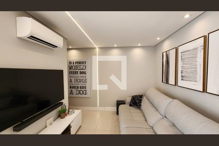 Sala de apartamento à venda com 3 quartos, 77m² em Cecap, Jundiaí