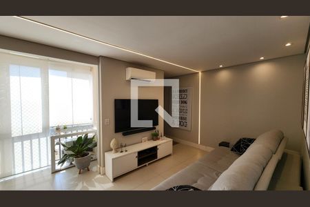 Sala/Cozinha de apartamento à venda com 3 quartos, 77m² em Cecap, Jundiaí