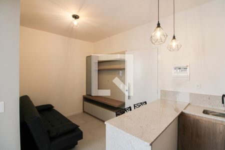 Sala de apartamento para alugar com 1 quarto, 33m² em Paquetá, Belo Horizonte