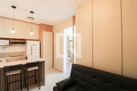 Sala de apartamento para alugar com 1 quarto, 33m² em Paquetá, Belo Horizonte