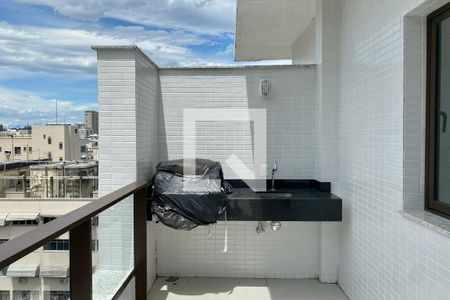 Varanda de apartamento à venda com 3 quartos, 160m² em Botafogo, Rio de Janeiro