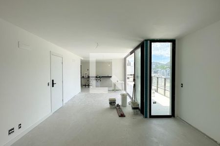 Sala/Cozinha de apartamento à venda com 4 quartos, 159m² em Botafogo, Rio de Janeiro