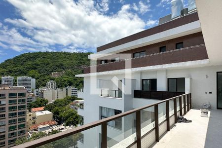 Varanda da Sala de apartamento à venda com 4 quartos, 159m² em Botafogo, Rio de Janeiro