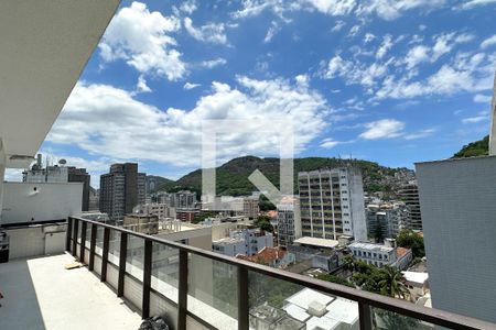 Varanda da Sala de apartamento à venda com 4 quartos, 159m² em Botafogo, Rio de Janeiro