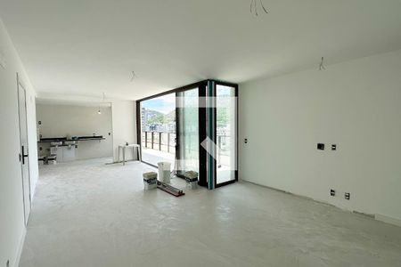 Sala/Cozinha de apartamento à venda com 4 quartos, 159m² em Botafogo, Rio de Janeiro