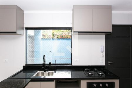 Cozinha de apartamento à venda com 1 quarto, 24m² em Cidade Mãe do Céu, São Paulo