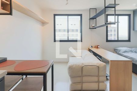 Studio - Quarto e Cozinha de kitnet/studio para alugar com 1 quarto, 24m² em Butantã, São Paulo