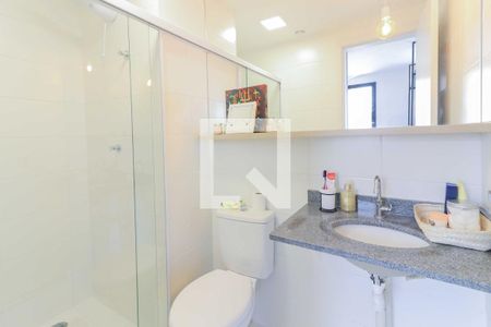 Banheiro de kitnet/studio à venda com 1 quarto, 24m² em Butantã, São Paulo