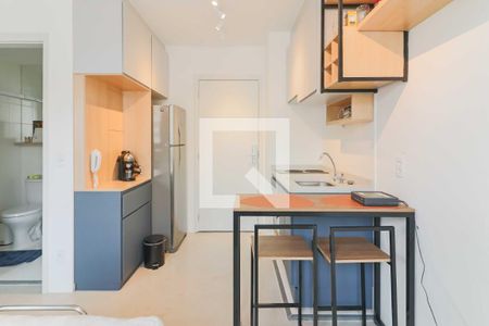 Studio - Quarto e Cozinha de kitnet/studio para alugar com 1 quarto, 24m² em Butantã, São Paulo