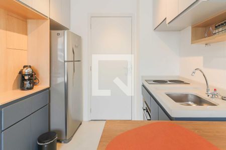 Studio - Quarto e Cozinha de kitnet/studio para alugar com 1 quarto, 24m² em Butantã, São Paulo