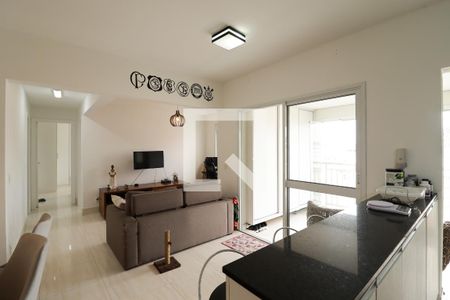 Sala de apartamento à venda com 2 quartos, 73m² em Carandiru, São Paulo