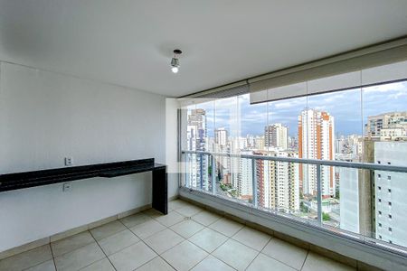 Varanda da Sala de apartamento para alugar com 1 quarto, 49m² em Vila Regente Feijó, São Paulo