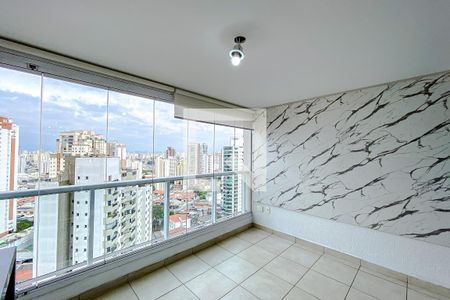 Varanda da Sala de apartamento para alugar com 1 quarto, 49m² em Vila Regente Feijó, São Paulo